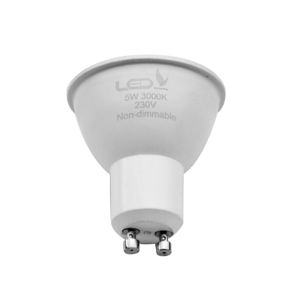 Hochwertige  GU10 LED Spot 5Watt Lampe 3000K 60° ersetzt 35W Hlg.